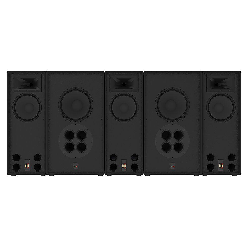 Front. Klipsch - Klipsch Real Custom Cinema RC-122-BTS with (3) 3" Titanium Compression Drivers, Single Crossover Loudspeaker, Each - Black.
