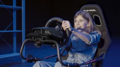 PlaySeat Challenge Foldable and Adjustable Sim Racing Cockpit PlaySeat Challenge Foldable and Adjustable Sim Racing Cockpit