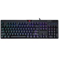 iBUYPOWER MEK 4 - Full-size Wired RGB Mechanical Tactile Brown Switch Gaming Keyboard with Custom Lighting - Black - Front_Zoom