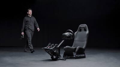 PlaySeat Evolution ActiFit Foldable Racing Cockpit Black REM.00004 PlaySeat Evolution ActiFit Foldable Racing Cockpit Black REM.00004