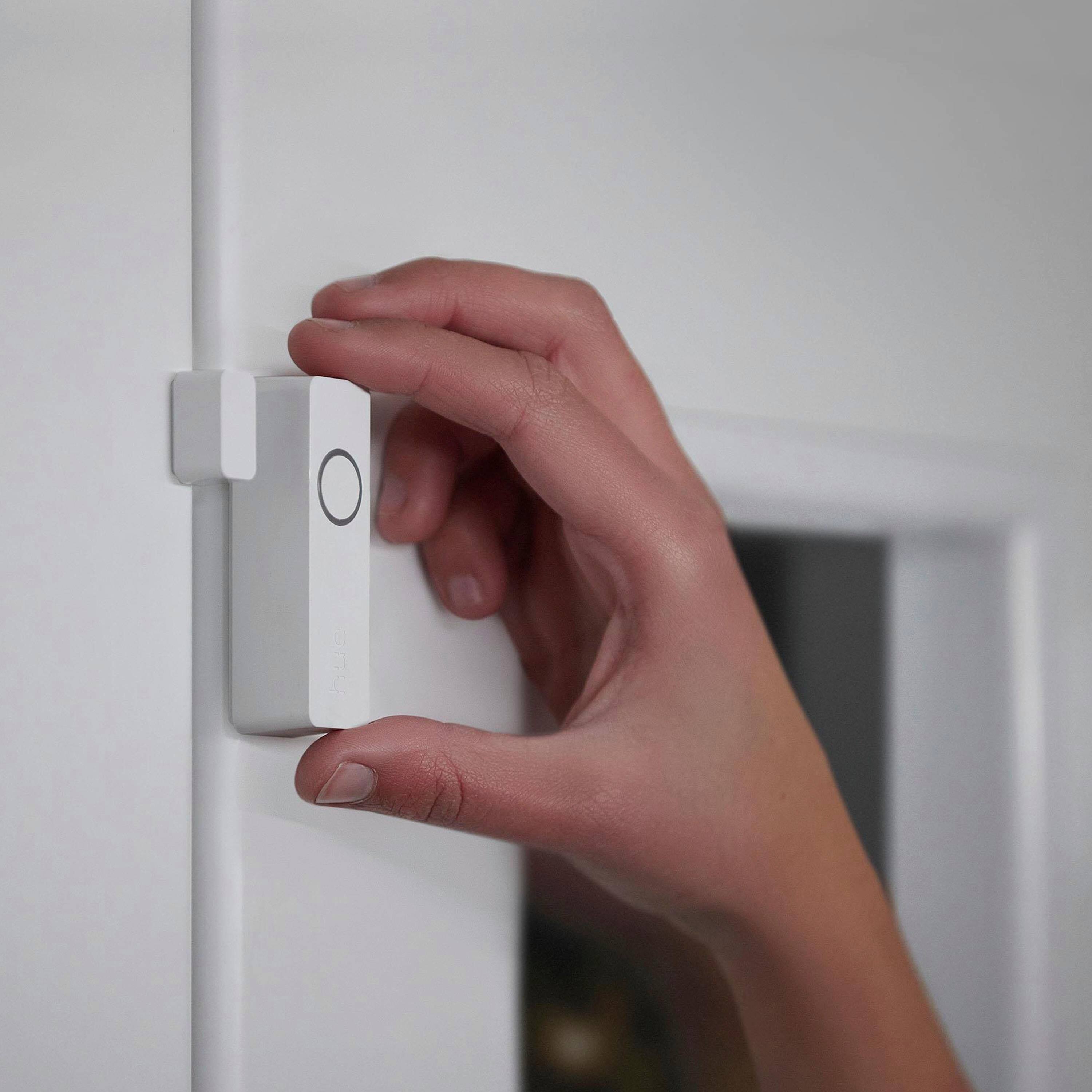 Left. Philips - Hue Secure Contact Sensor - White.
