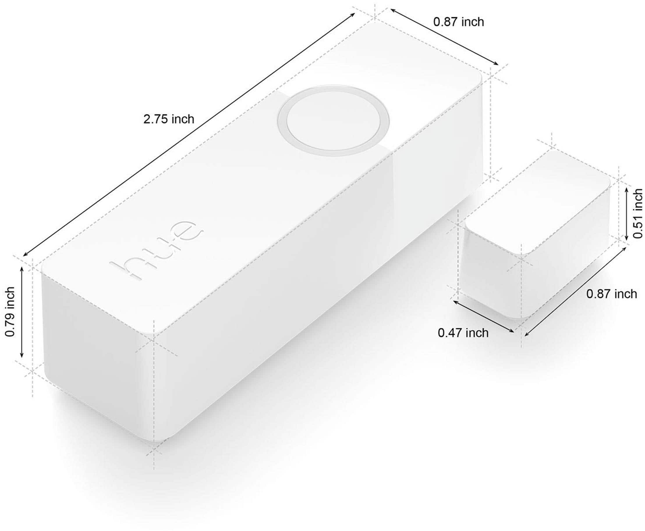 Philips Hue Secure Contact Sensor 2PK White 580910 Best Buy