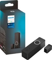 Philips - Hue Secure Contact Sensor Black - Black - Front_Zoom