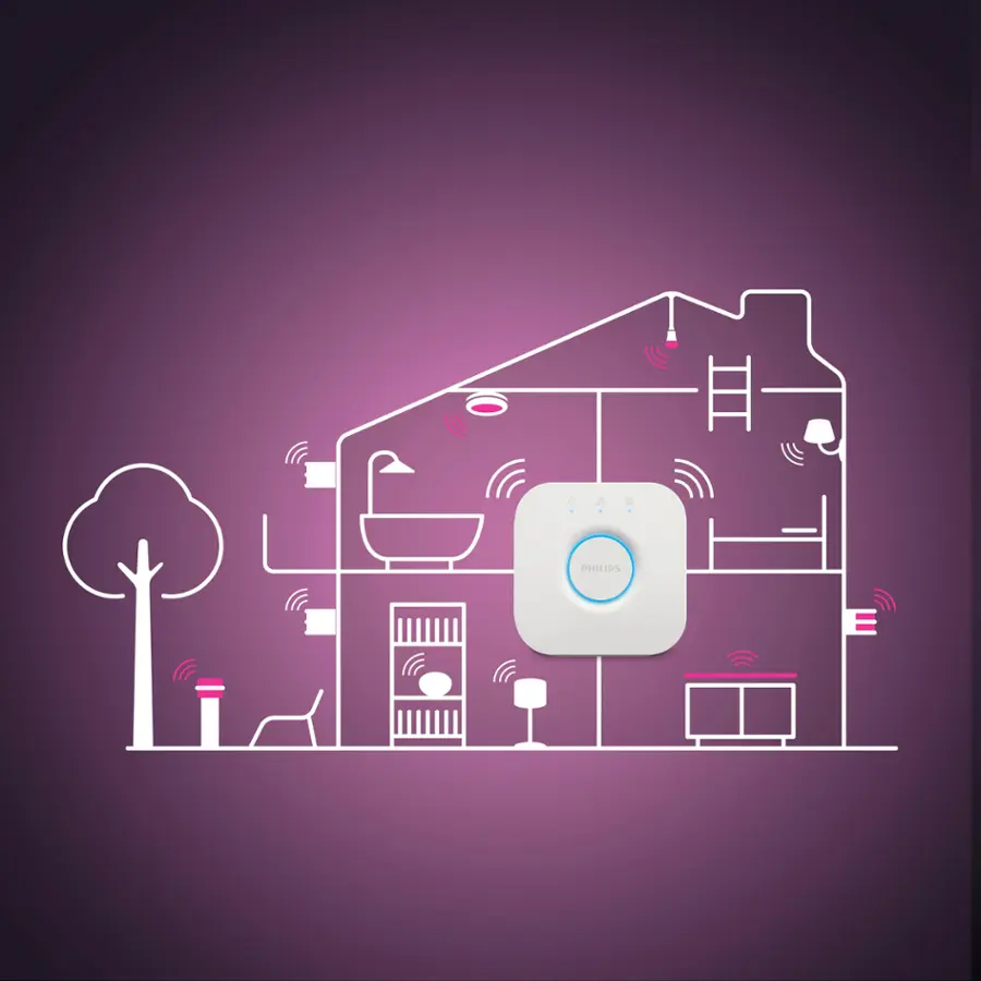 Alt View 16. Philips - Hue Secure Contact Sensor - Black.