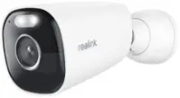 Reolink Argus Series B340 1 Outdoor Camera with Battery and Solar-powered 5MP 64GB - White - Front_Zoom