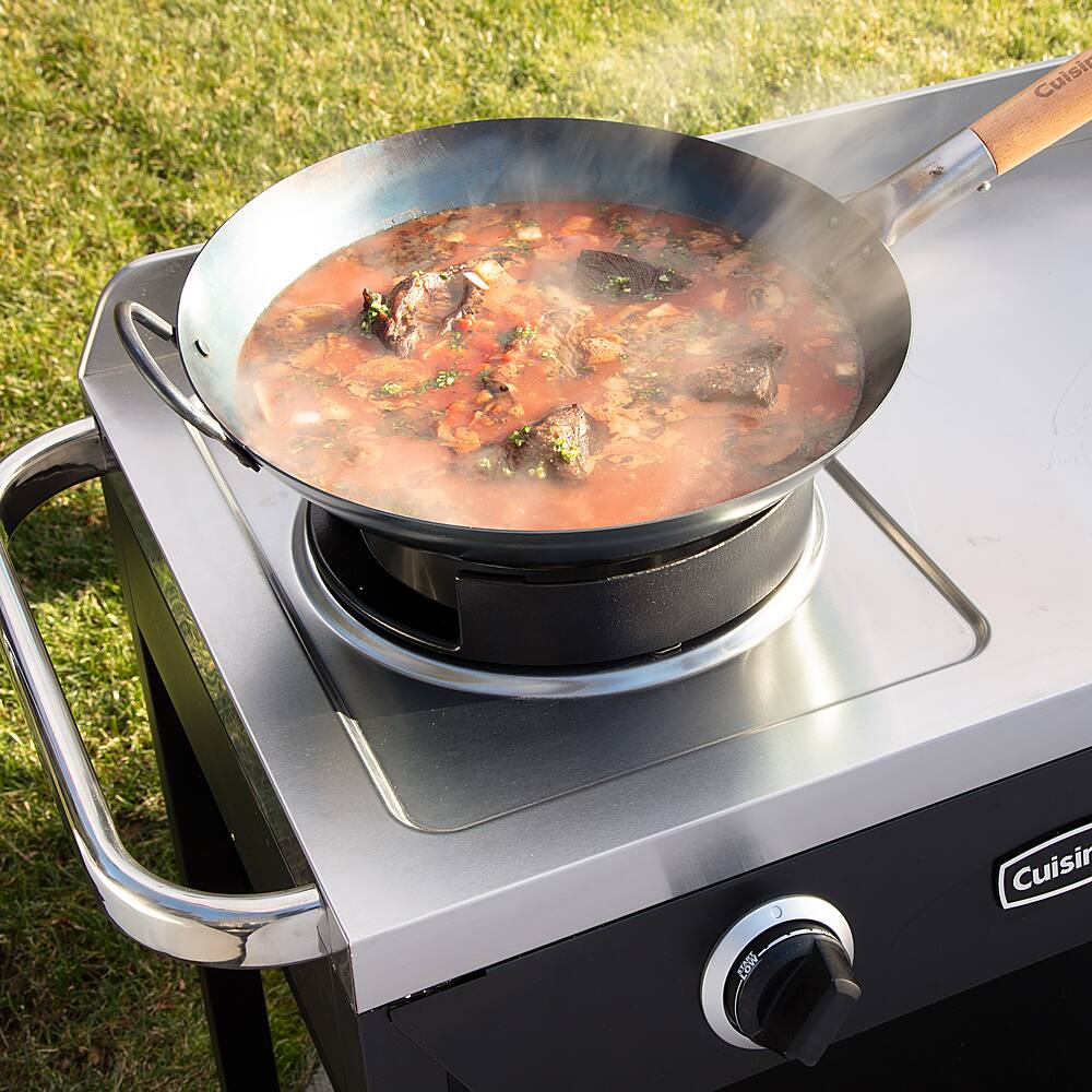 Best Buy: Cuisinart Outdoor Wok Station Black CGG-1265