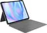 Logitech - Combo Touch iPad Air 13-inch - Latest Model (M2, M3 & M4), iPad Air (5th gen) Keyboard Case with Detachable Keyboard - Oxford Gray