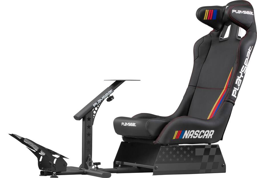 PlaySeat Evolution Pro NASCAR Edition Foldable Racing Cockpit Black NAS ...