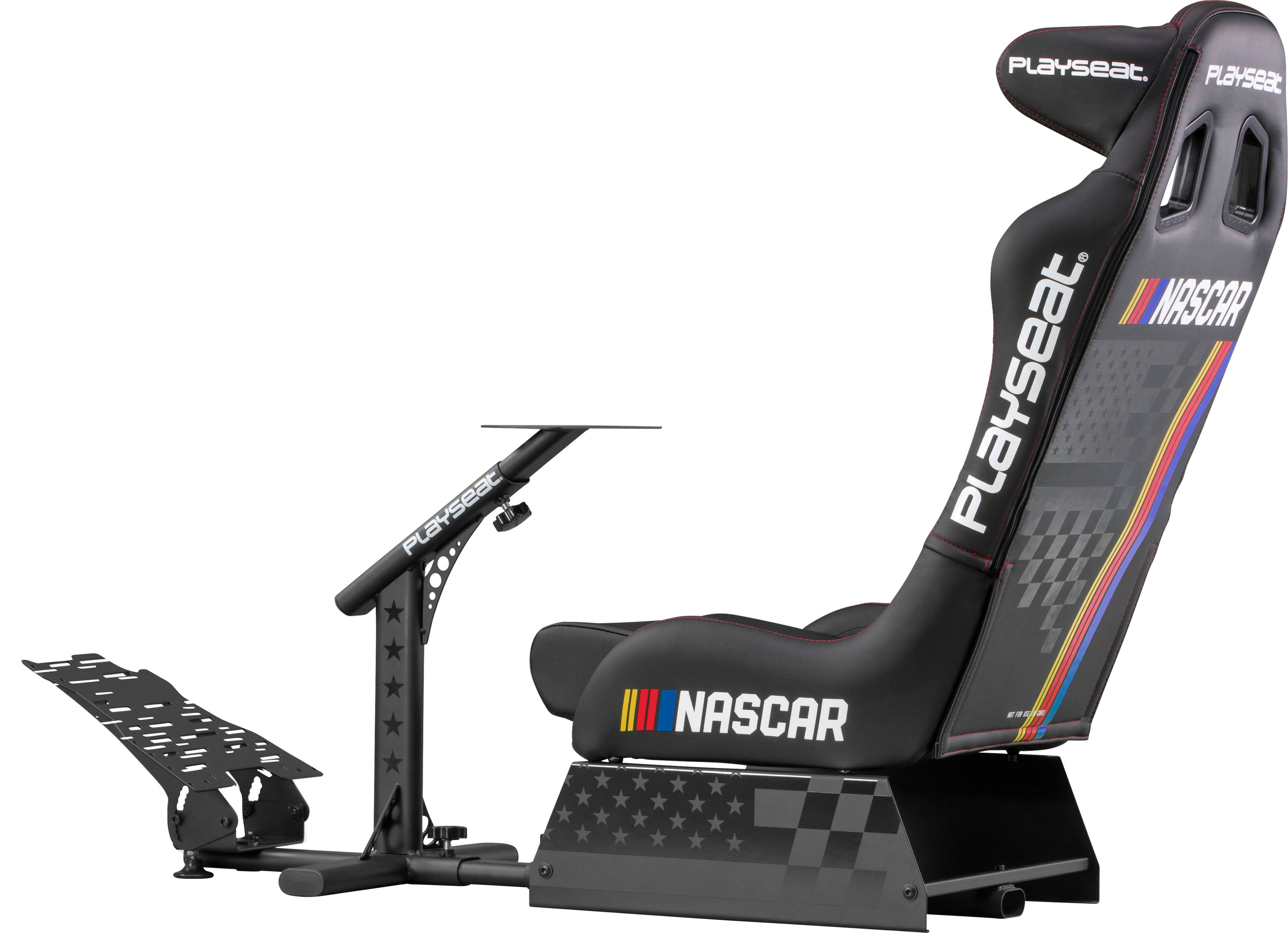 Alt View 11. PlaySeat - Evolution Pro NASCAR Edition Foldable Racing Cockpit - Black.
