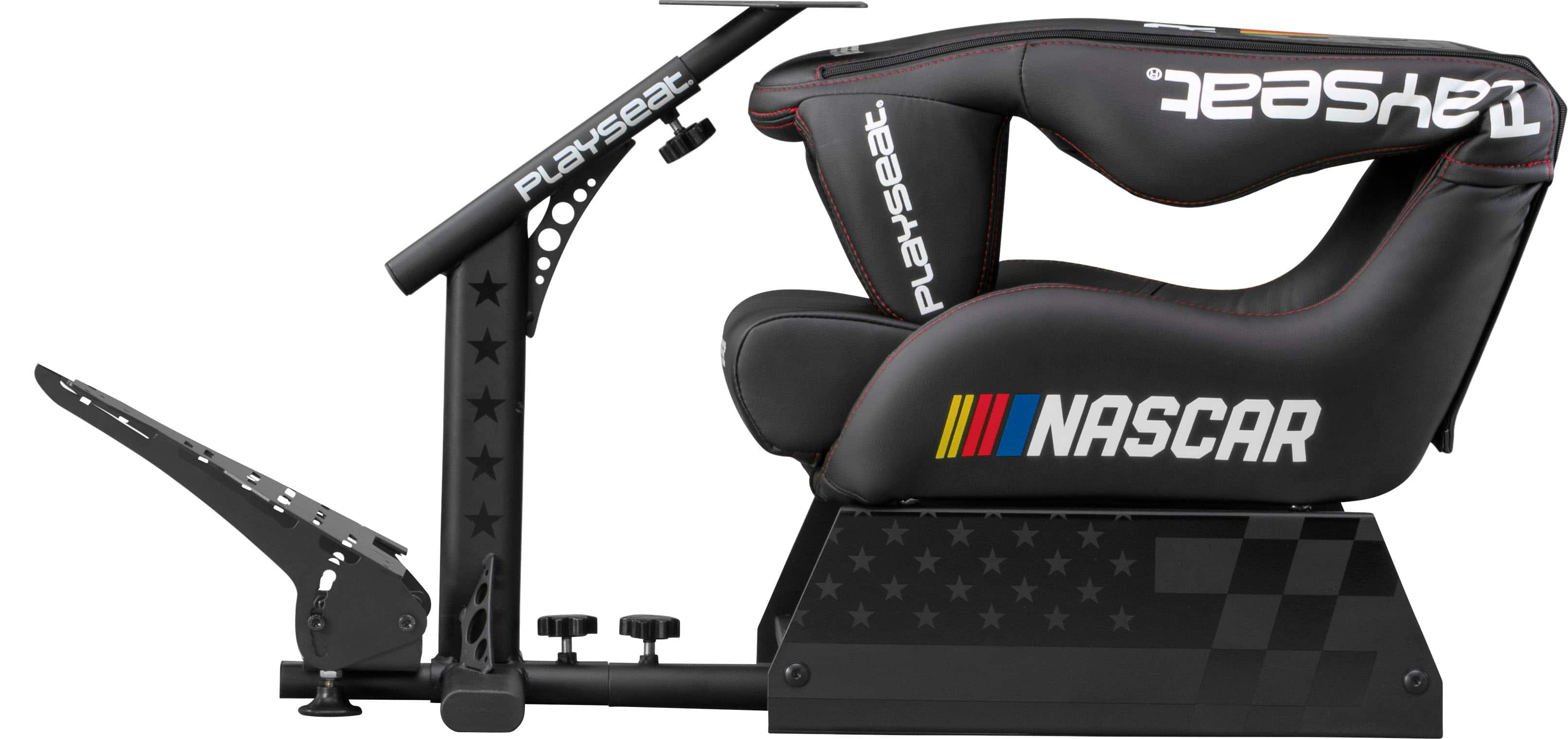 Alt View 13. PlaySeat - Evolution Pro NASCAR Edition Foldable Racing Cockpit - Black.