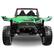 Alt View 12. Hyper - Rock Roller MX4 UTV Powered Ride-On w/ 3 Mile Range & 5.5 MPH Max Speed - Green/Black.