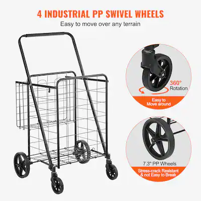Winkelwagen, Opvouwbare Boodschappentrolley Met Twee Manden Waterdichte Voering En Wielen Draagvermogen 45 3 Kg 64 10 L Boodschappentrolley Voor Wasgoed Winkelen Kamperen En Boodschappen P 010358283270 Winkelwagen, Opvouwbare Boodschappentrolley Met Twee Manden Waterdichte Voering En Wielen Draagvermogen 45 3 Kg 64 10 L Boodschappentrolley Voor Wasgoed Winkelen Kamperen En Boodschappen P 010358283270