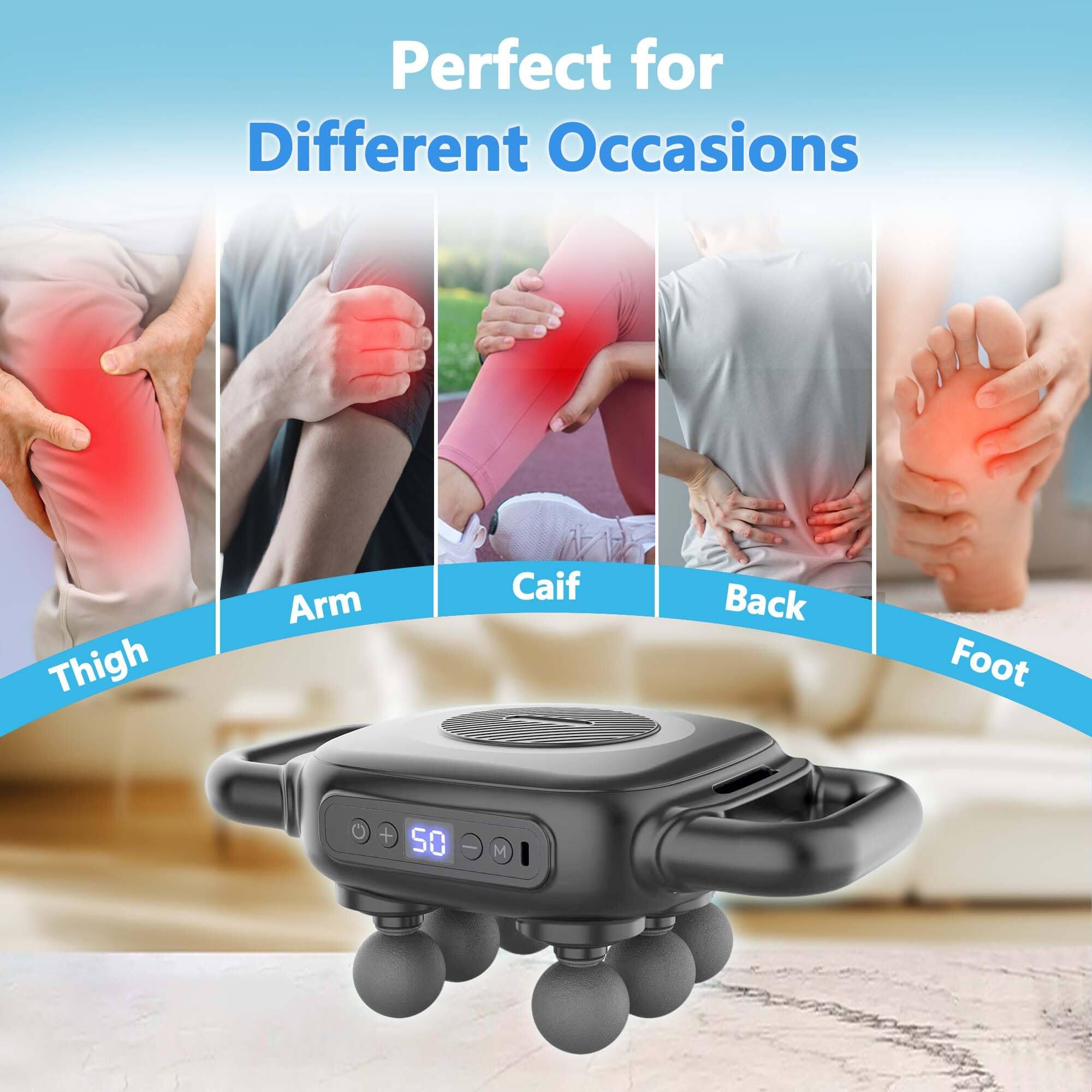 Perfect for Different Occasions

Thigh  
Arm  
Caif  
Back  
Foot