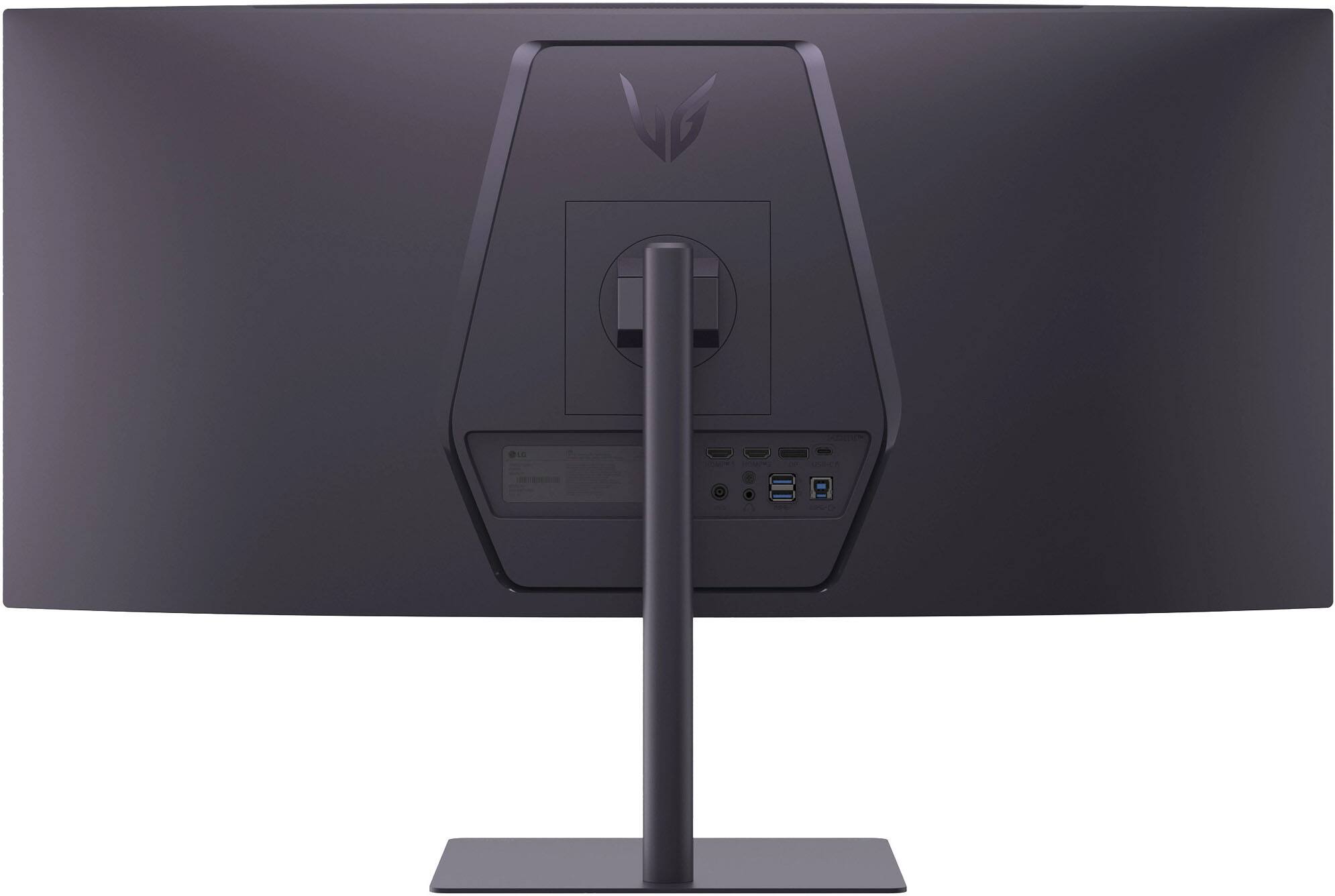 Alt View 8. LG - UltraGear 34" Curved WQHD 240Hz FreeSync Premium Gaming Monitor with DisplayHDR400 (HDMI, DP, USB-C, USB-A) - Black.
