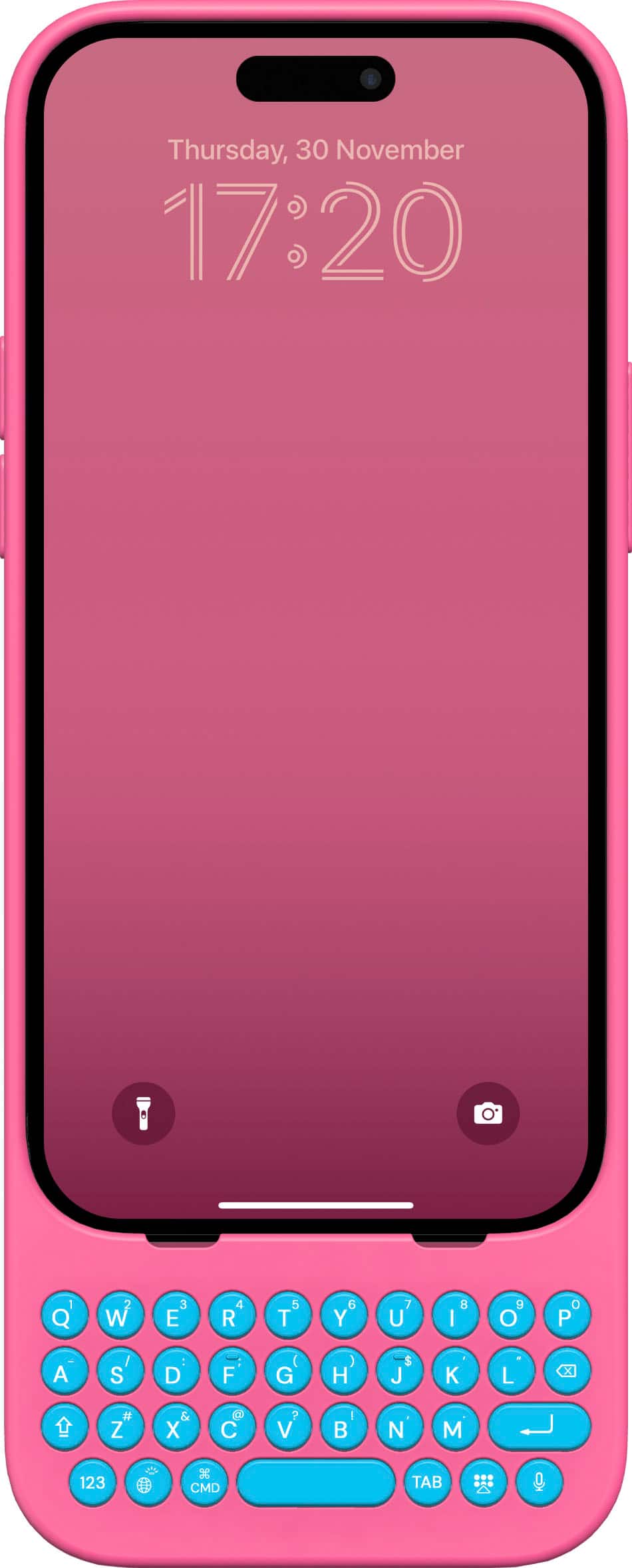 Front. Keyboard for iPhone 15