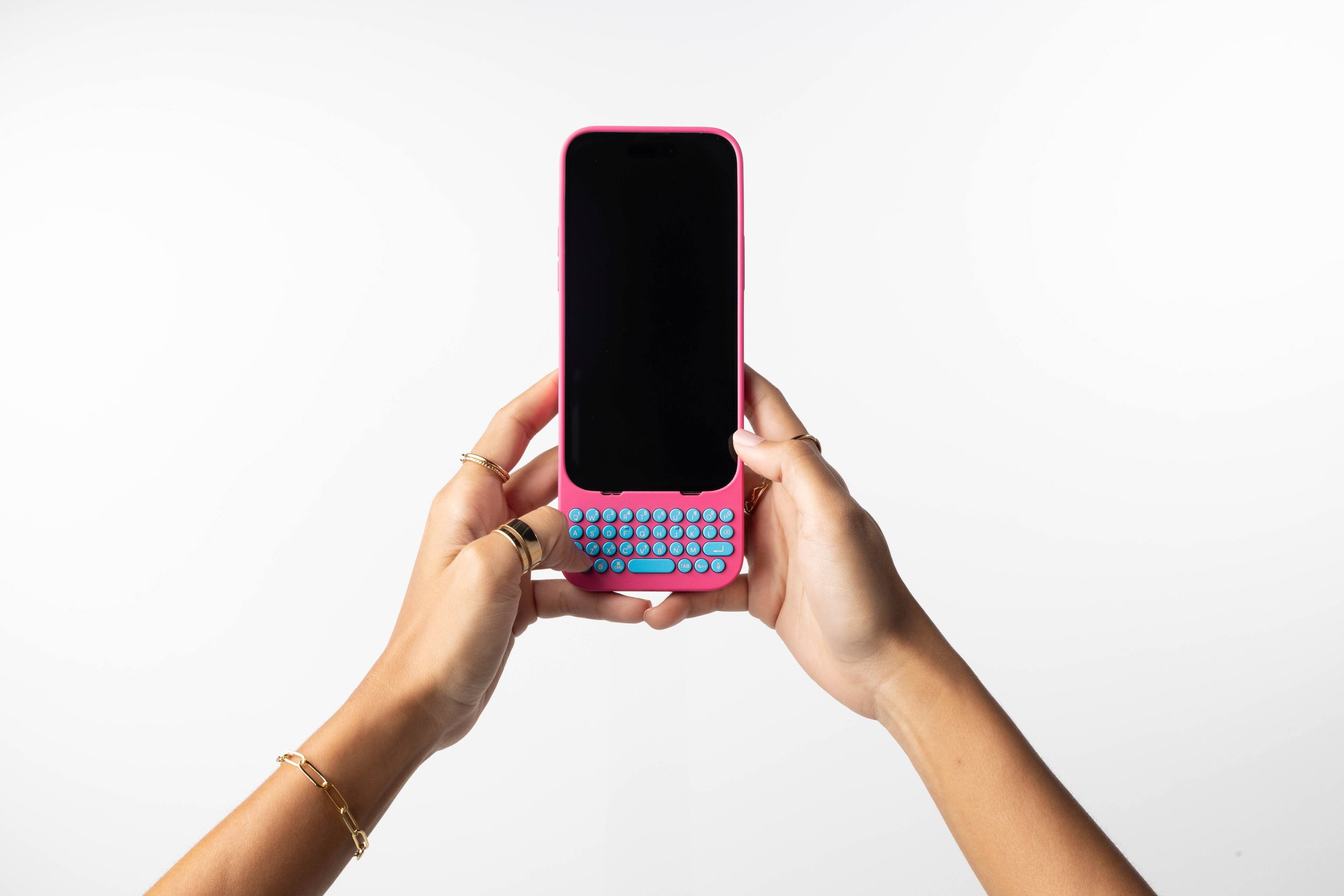 Alt View 2. Clicks - Keyboard for Apple iPhone 15 - Miami Beach.