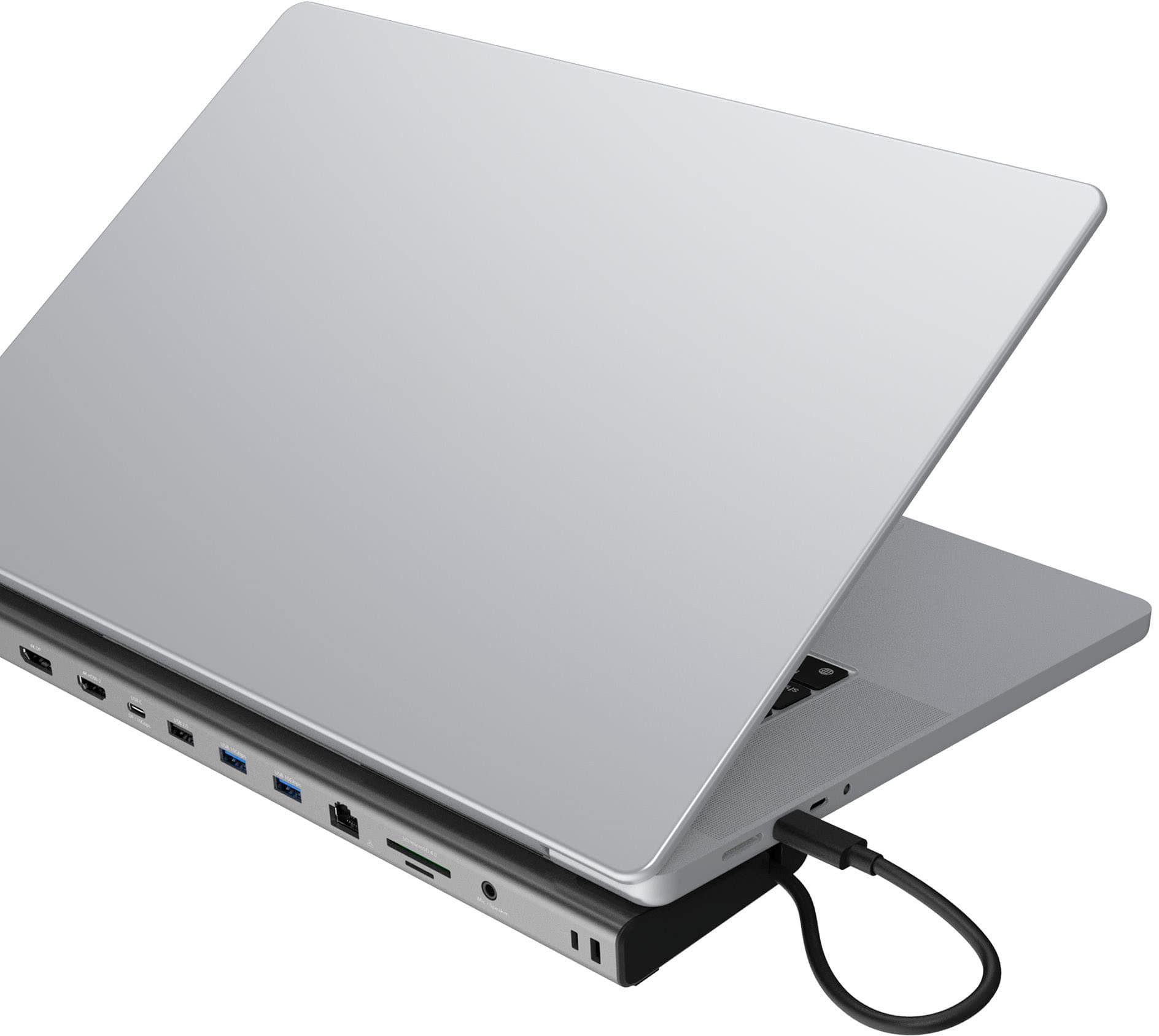 Alt View 15. j5create - USB4 Dual 4K Multi-Port Docking Station - Space Gray & Black.