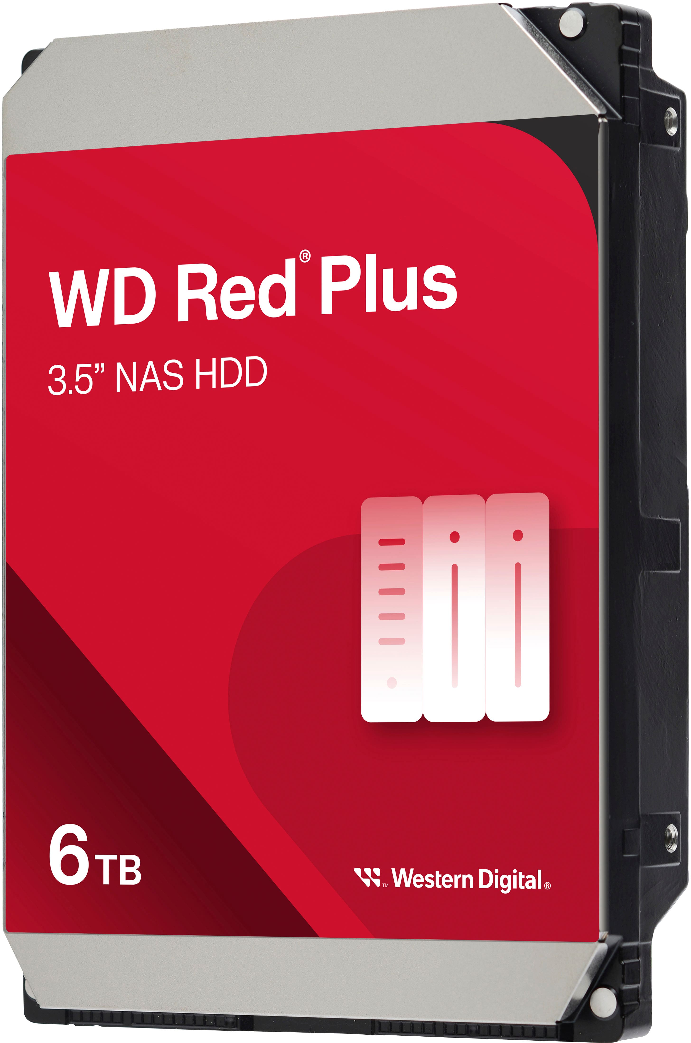 WD Red Plus 3.5" NAS HDD 6TB Western Digital