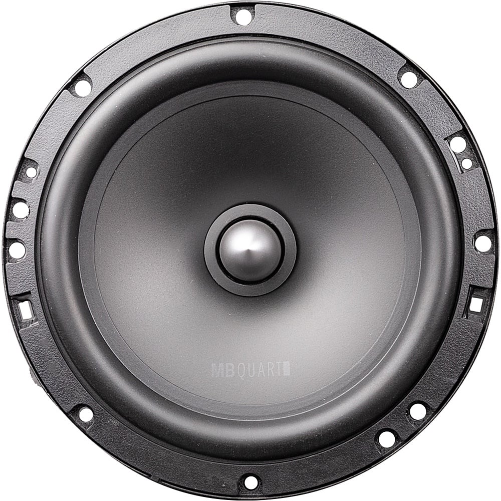 Alt View 13. MB Quart - Discus 6-1/2" 2-Way Car Speakers with Polypropylene Cones (Pair) - Black.