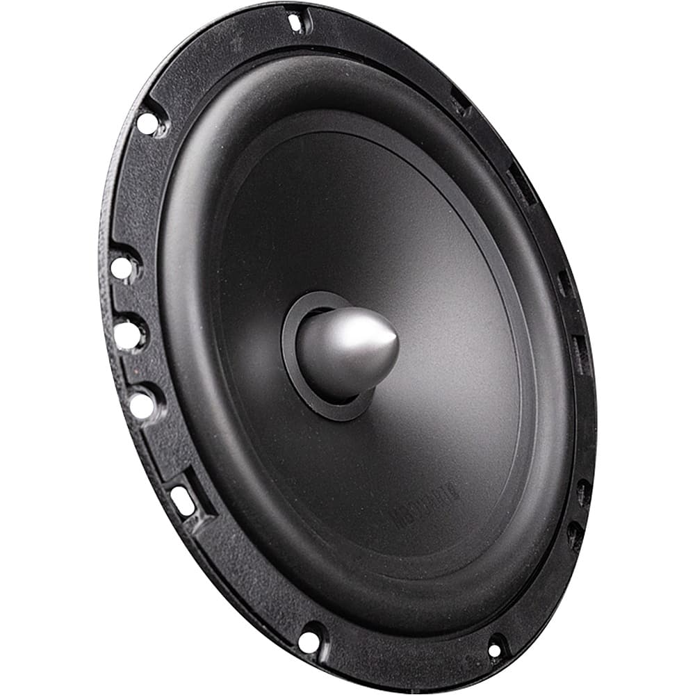 Alt View 14. MB Quart - Discus 6-1/2" 2-Way Car Speakers with Polypropylene Cones (Pair) - Black.