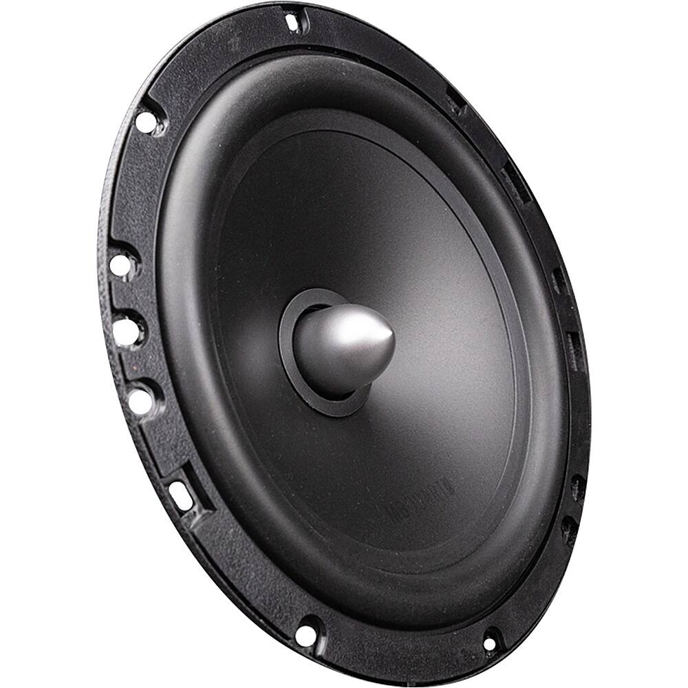 Alt View 14. MB Quart - Discus 6-1/2" 2-Way Car Speakers with Polypropylene Cones (Pair) - Black.