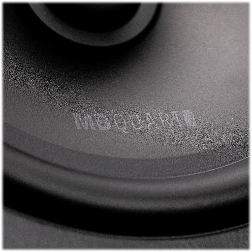 Alt View 17. MB Quart - Discus 6-1/2" 2-Way Car Speakers with Polypropylene Cones (Pair) - Black.