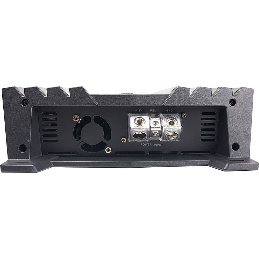 The text on the image reads "12V REM GND POWER INPUT."