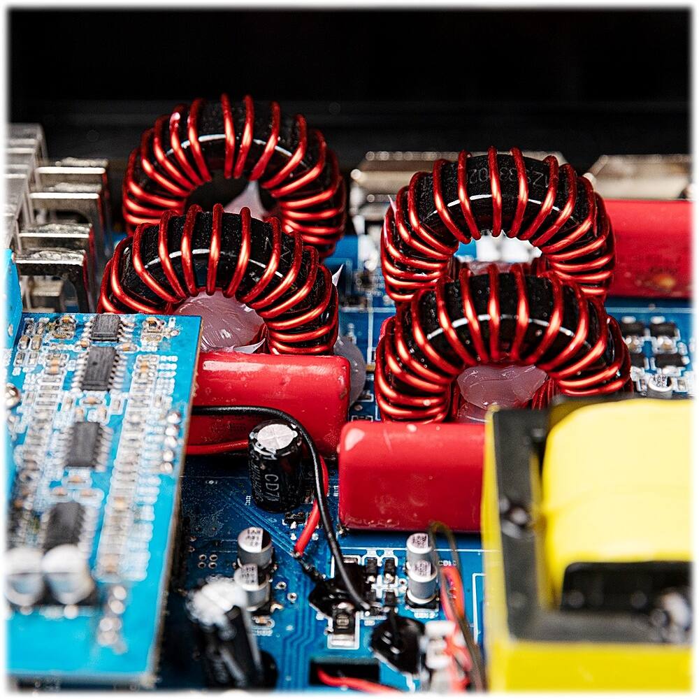 Alt View 15. Hifonics - COLOSSUS PRO 3000W Four-Channel Car Audio Amplifier - Black.