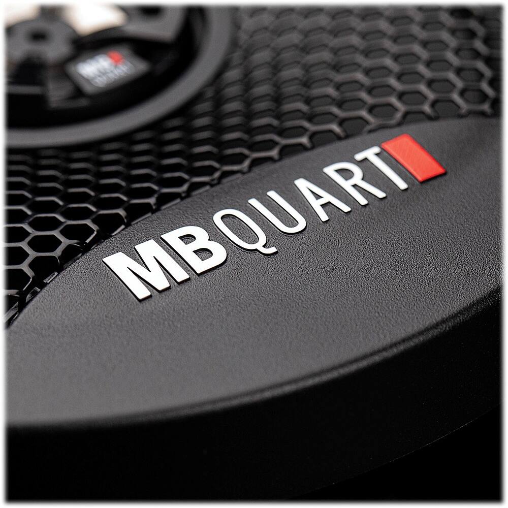 Alt View 15. MB Quart - Discus 5-1/4" 2-Way Car Speakers with Polypropylene Cones (Pair) - Black.