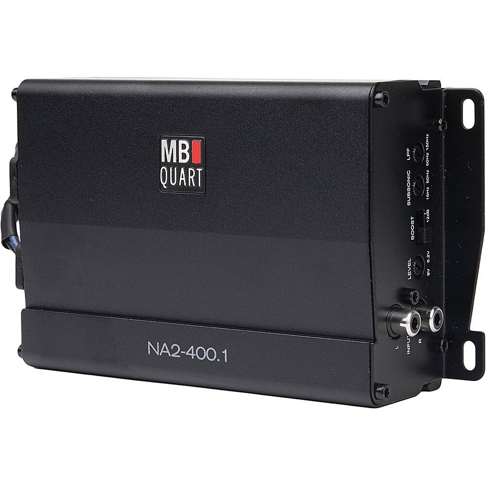 MB Quart NA2-400.1 10 LPF  SOHZ soru SUBSONIC 1S apEs BOOST Vie LEVEL 00 5  INPUT