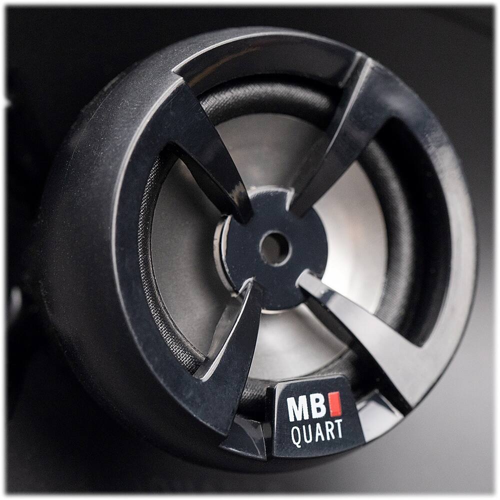 Alt View 13. MB Quart - Discus 5" x 7" / 6" x 8" 2-Way Car Speakers with Polypropylene Cones (Pair) - Black.