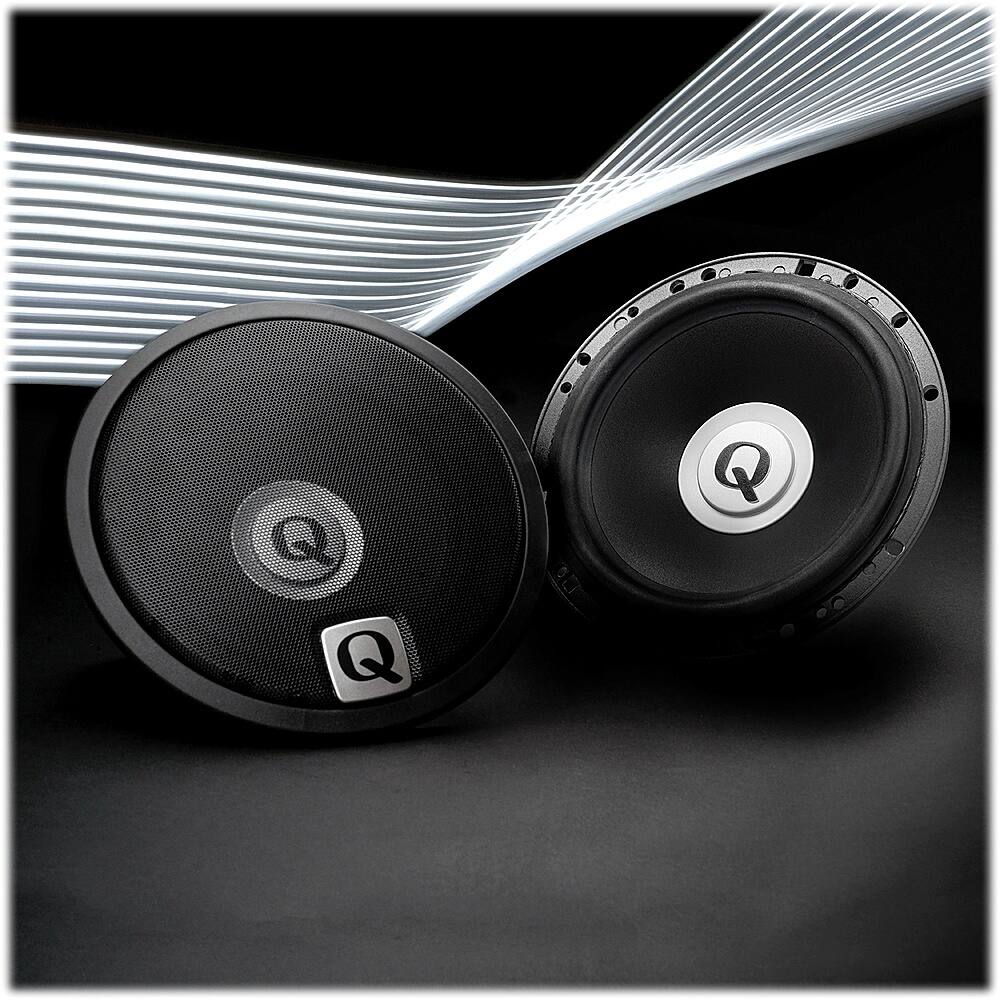 Alt View 15. MB Quart - Q Series 6-1/2" 2-Way Car Speakers with Mica Filled Polypropylene Cones (Pair) - Black.