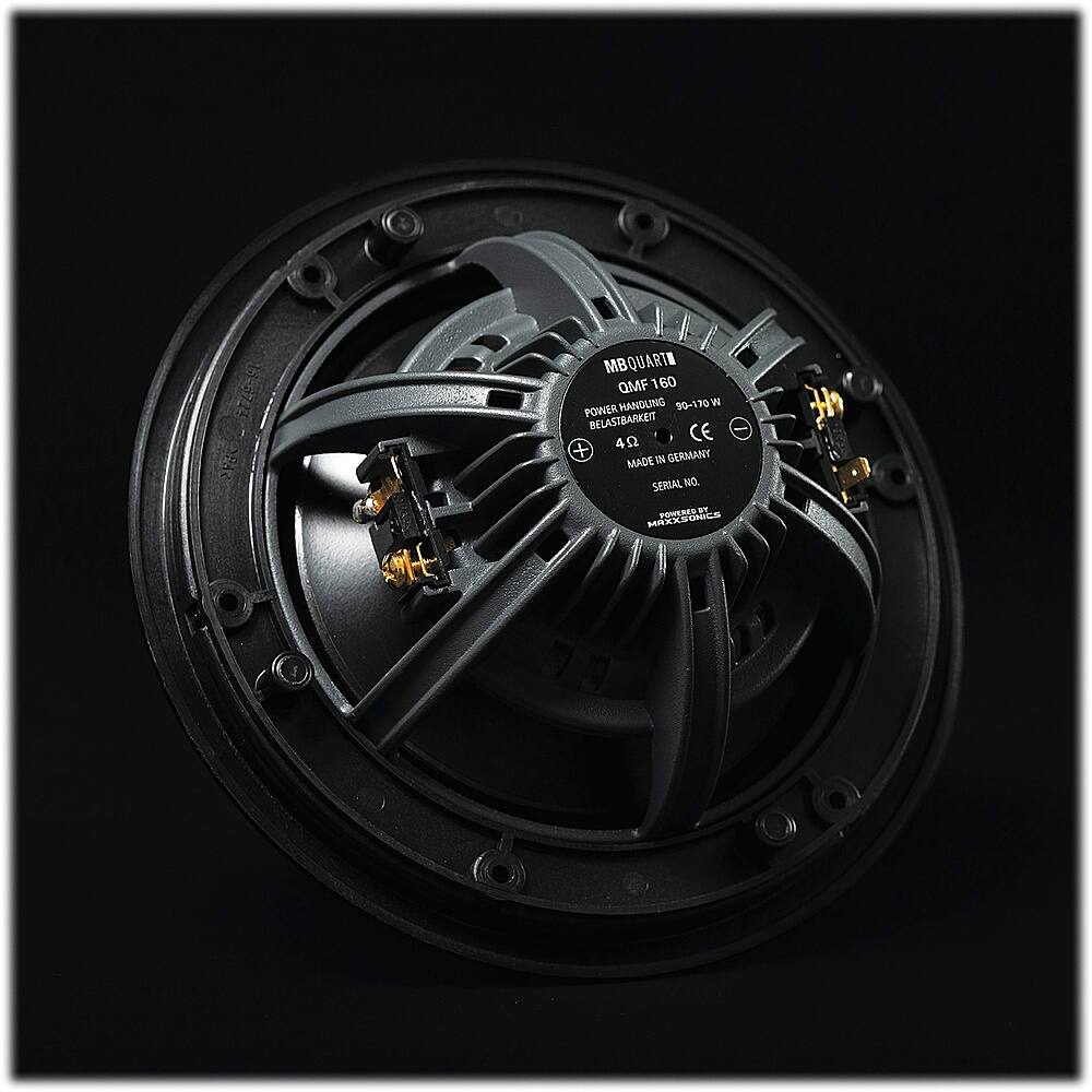 The text on the image reads: "MB Quarti MB QMF 160 1 HANDUNG 90-170  POWER BELASTBARKIEIT 40 4 CE + GERMANY MADE SERIAL NO POEES ... MASCONCE MKK bLis 73."