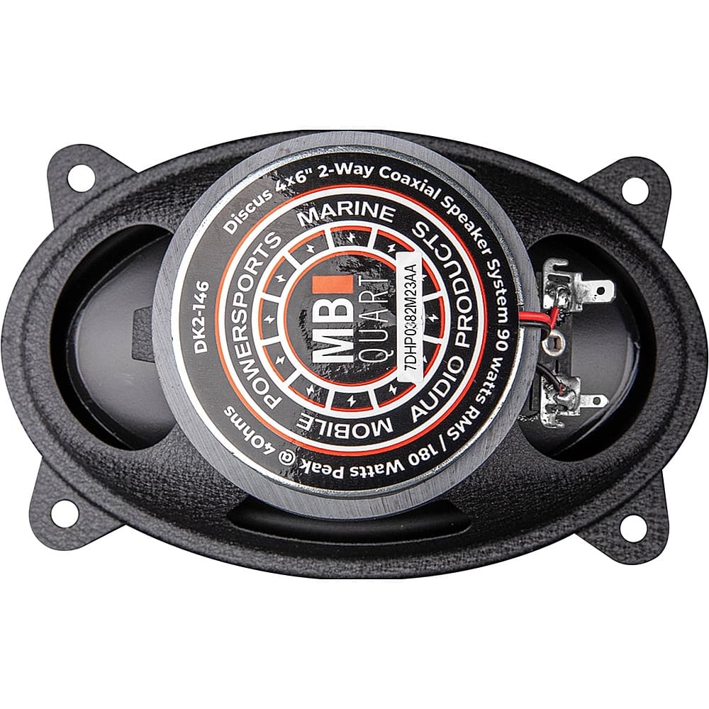 MB Quart Discus 4" x 6" 2Way Car Speakers with Polypropylene Cones