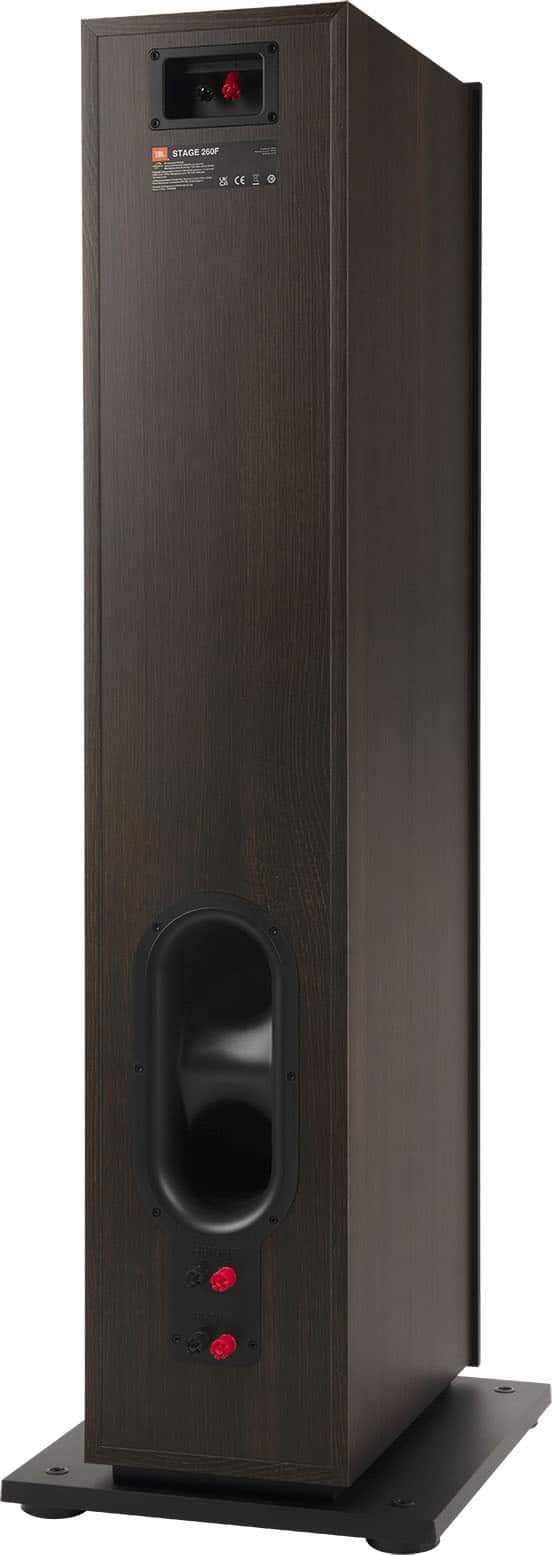Alt View 13. JBL - Stage2 260F 2.5-Way Dual 6.5-inch (165mm) Floorstanding Loudspeaker - Each - Espresso.