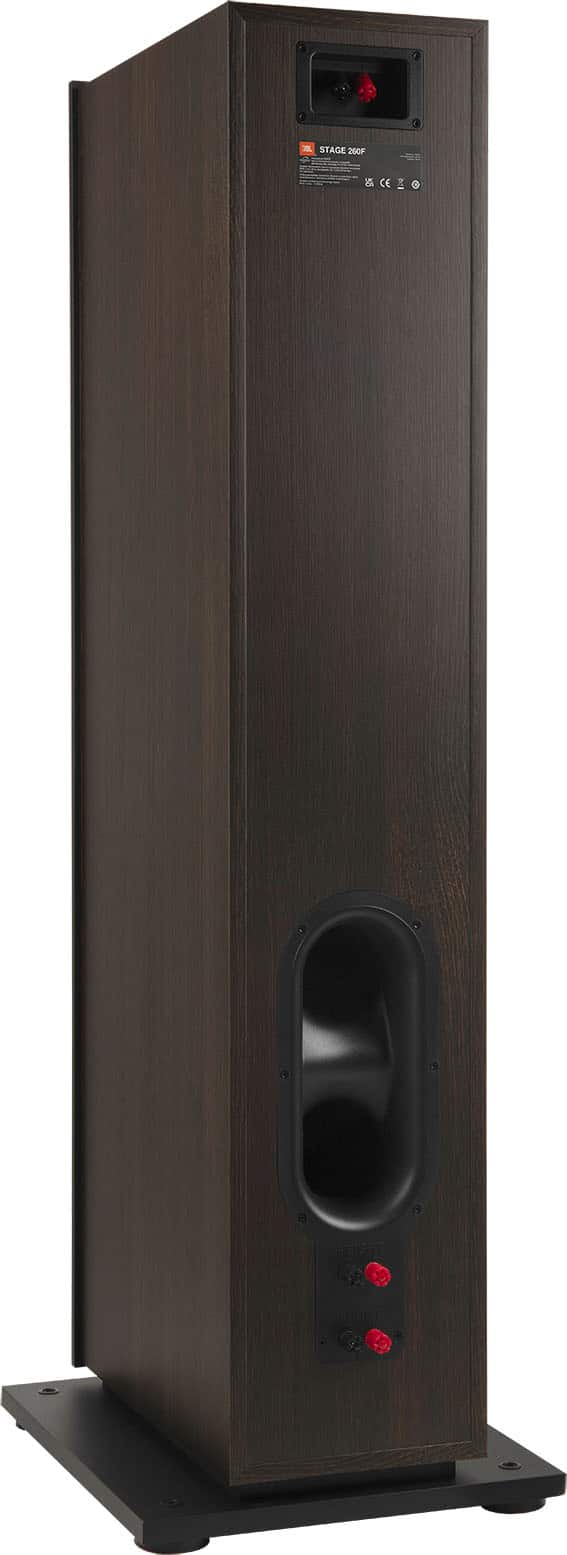 Alt View 14. JBL - Stage2 260F 2.5-Way Dual 6.5-inch (165mm) Floorstanding Loudspeaker - Each - Espresso.