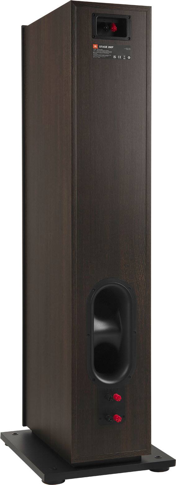 Alt View 14. JBL - Stage2 260F 2.5-Way Dual 6.5-inch (165mm) Floorstanding Loudspeaker - Each - Espresso.