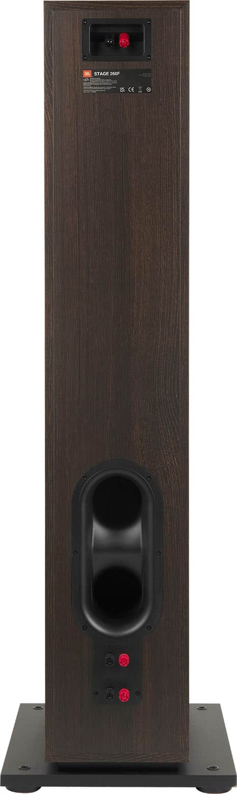 Alt View 15. JBL - Stage2 260F 2.5-Way Dual 6.5-inch (165mm) Floorstanding Loudspeaker - Each - Espresso.