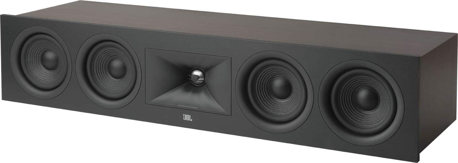 Back. JBL - Stage2 245C 2.5-Way Quad 4.5-inch (114mm) Center Channel Loudspeaker - Each - Espresso.