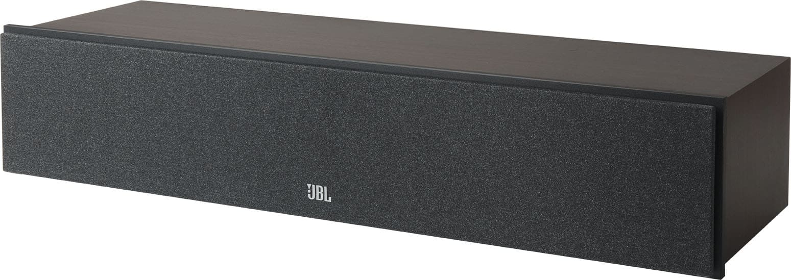 Angle. JBL - Stage2 245C 2.5-Way Quad 4.5-inch (114mm) Center Channel Loudspeaker - Each - Espresso.