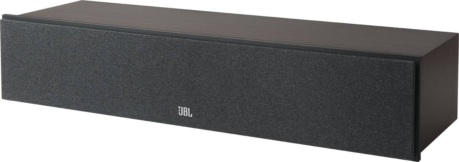 Angle. JBL - Stage2 245C 2.5-Way Quad 4.5-inch (114mm) Center Channel Loudspeaker - Each - Espresso.
