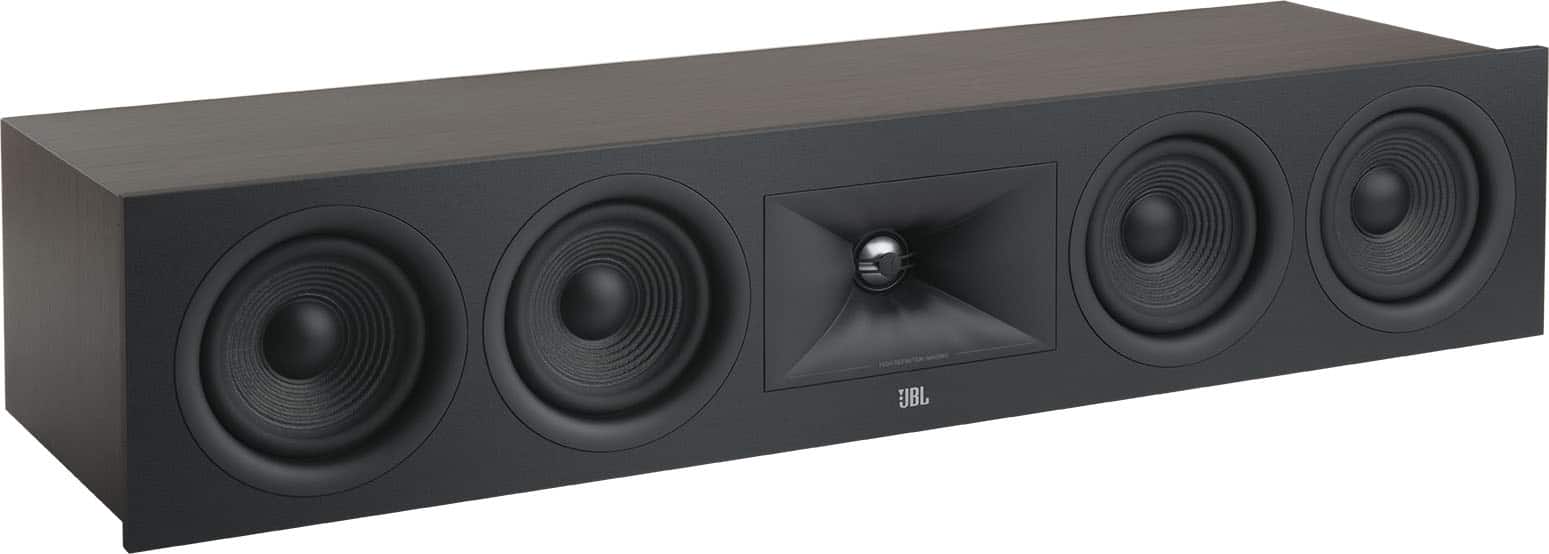 Alt View 14. JBL - Stage2 245C 2.5-Way Quad 4.5-inch (114mm) Center Channel Loudspeaker - Each - Espresso.