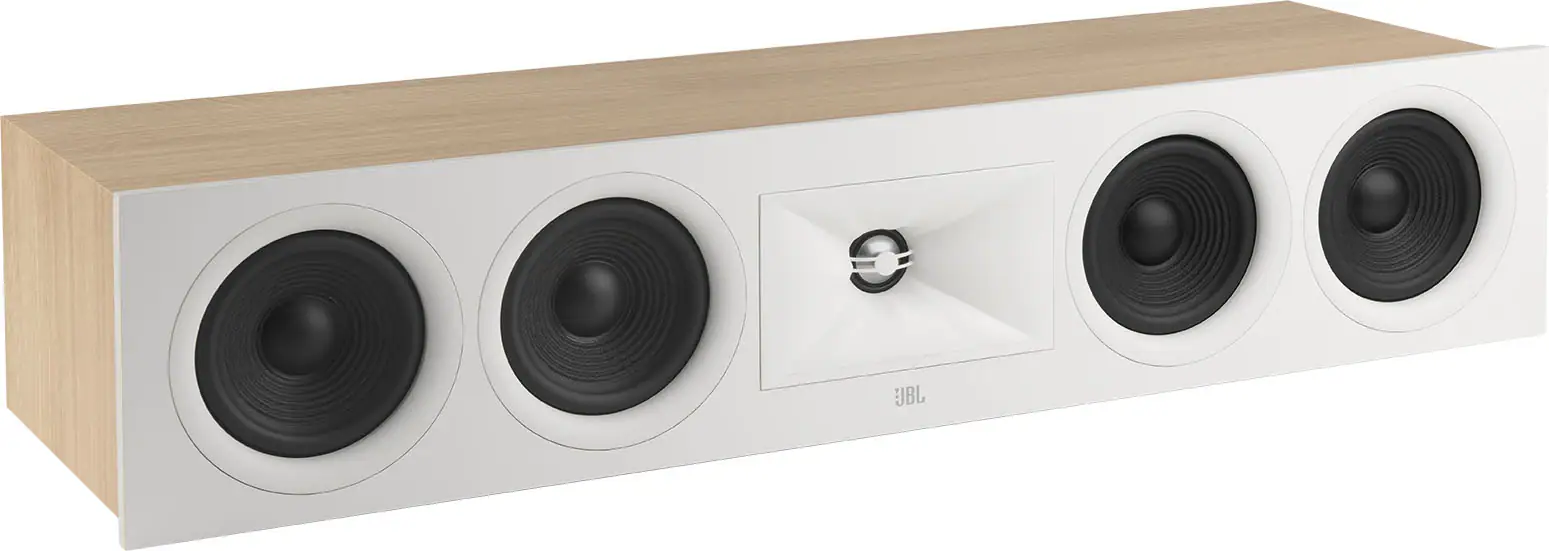 Alt View 14. JBL - Stage2 245C 2.5-Way Quad 4.5-inch (114mm) Center Channel Loudspeaker - Each - Latte.