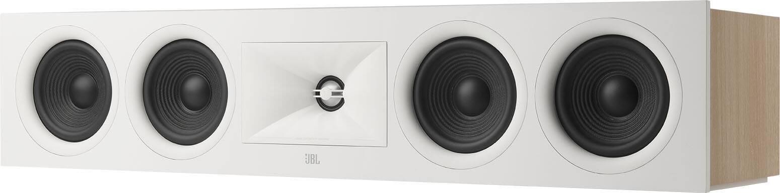 Left. JBL - Stage2 245C 2.5-Way Quad 4.5-inch (114mm) Center Channel Loudspeaker - Each - Latte.