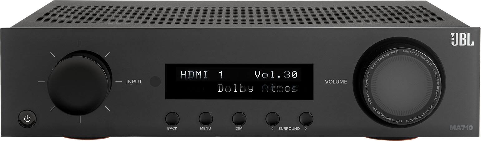 JBL MA710 7.2ch. 8K AV Receiver Black JBLMA710BLKAM - Best Buy