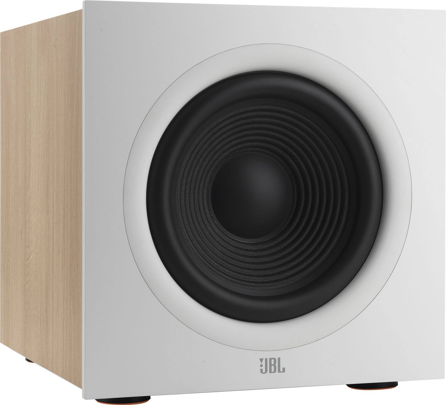 Back. JBL - Stage 200P 10-Inch Powered Subwoofer - Latte.