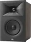 The text on the image reads "High Definition Maging UBL." This is likely a typo or an error in the text, as it does not make sense in the context of the image. The image features a large black speaker, which is likely used for high-quality audio playback.