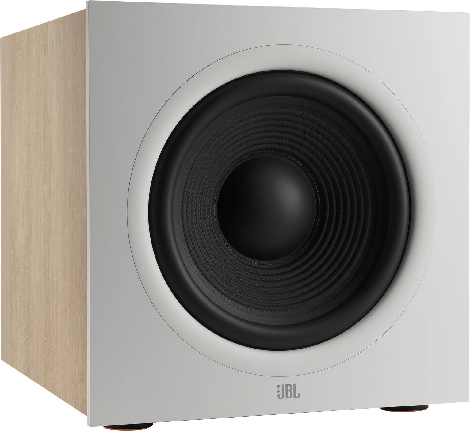 Back. JBL - Stage 220P 12-Inch Powered Subwoofer - Latte.