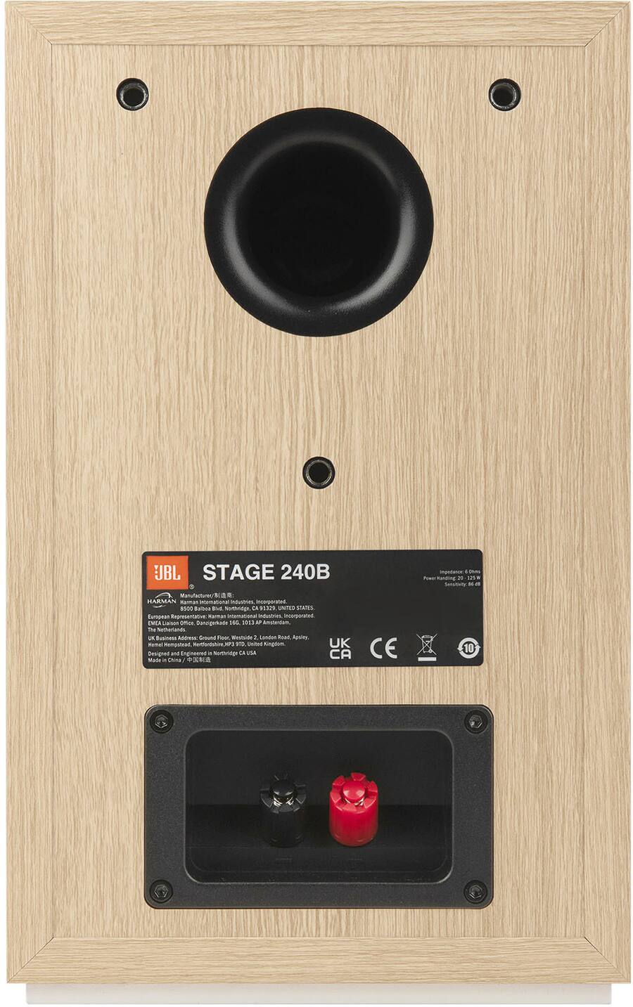 JBL Stage2 240B 2 Way 4.5 inch (114mm) Bookshelf Loudspeaker JBL Stage2 240B 2 Way 4.5 inch (114mm) Bookshelf Loudspeaker
