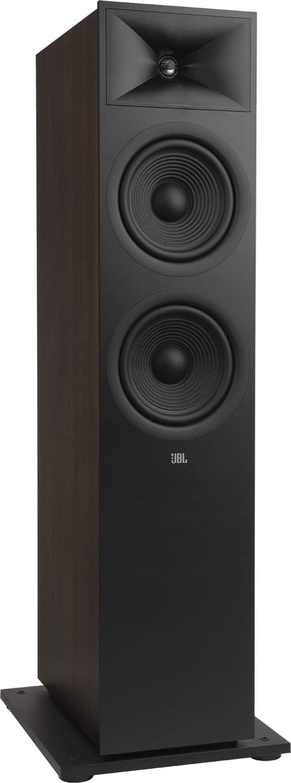 Back. JBL - Stage2 280F 2.5-Way Dual 8" Floorstanding Loudspeaker - Each - Espresso.